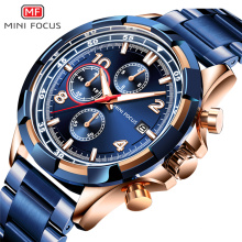 MINI FOCUS 0198 G Wrist Watch Men Top Brand Luxury Famous Male Clock Quartz Watch Wristwatch Quartz-watch Relogio Masculino